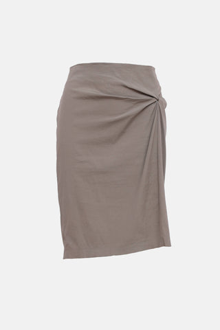 Brunello Cucinelli Ruched Skirt