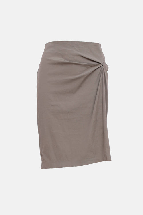 Brunello Cucinelli Ruched Skirt