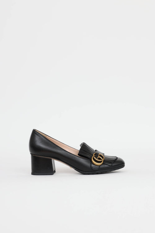 Gucci Kiltie Marmont Pumps