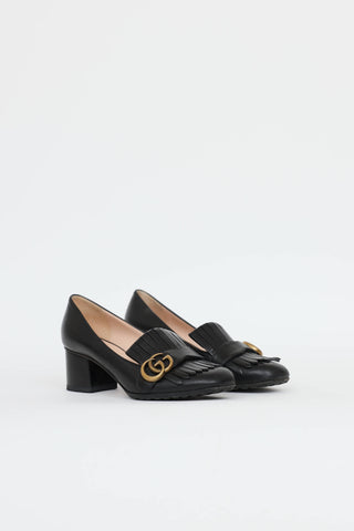 Gucci Kiltie Marmont Pumps
