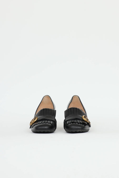 Gucci Kiltie Marmont Pumps