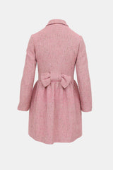 Red Valentino Tweed Peplum Coat