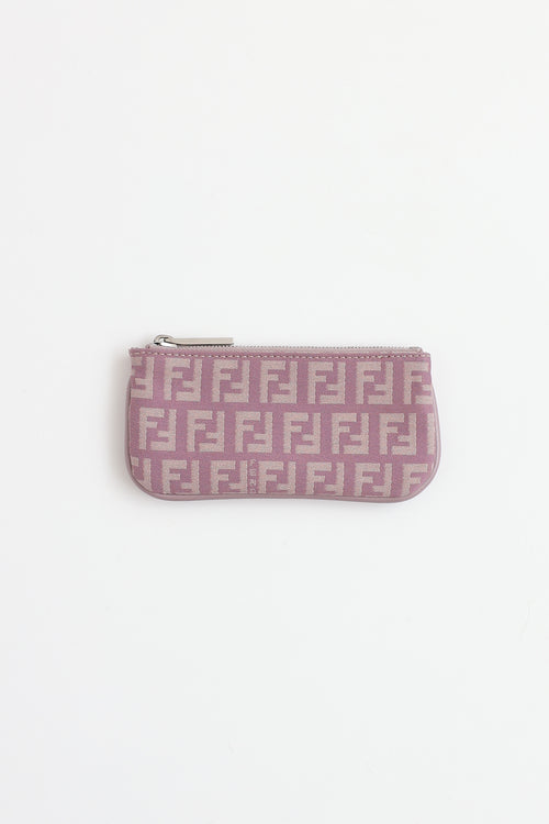 Fendi 2004 Zucca Coin Pouch
