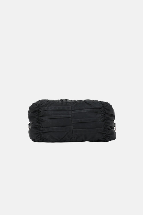 Prada Ruched Shopping Bag