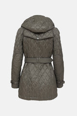 Burberry Quilted Check Lined Jacket