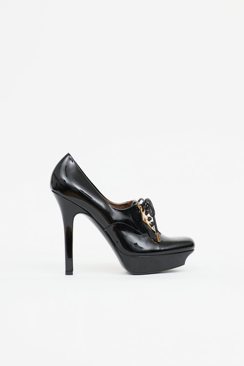 Gucci Patent Oxford Pump