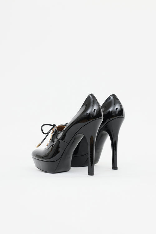 Gucci Patent Oxford Pump