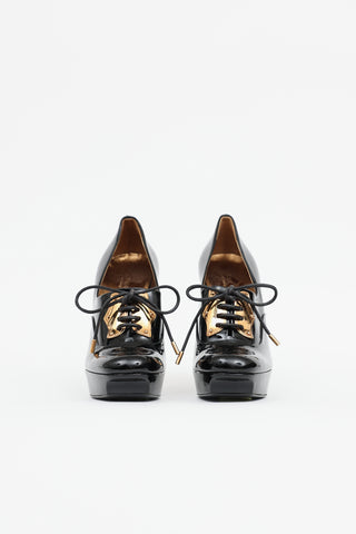 Gucci Patent Oxford Pump
