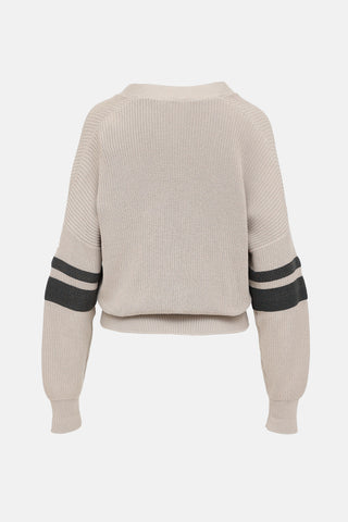 Brunello Cucinelli Monili Varsity Cardigan