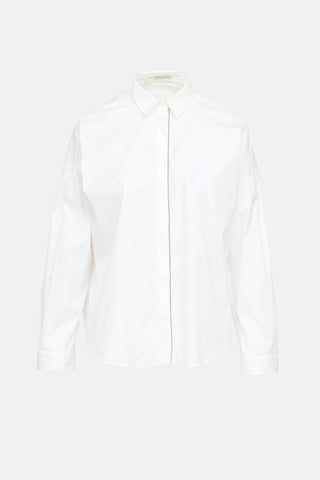 Brunello Cucinelli Monili Button Up Shirt