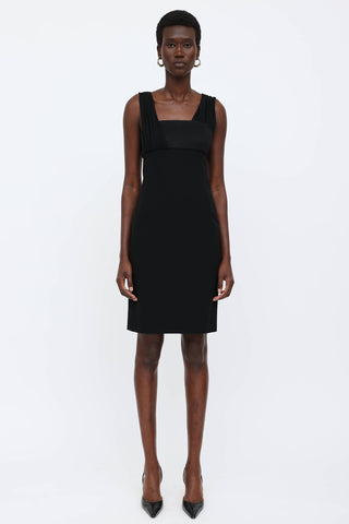Versace Asymmetric Strap Dress