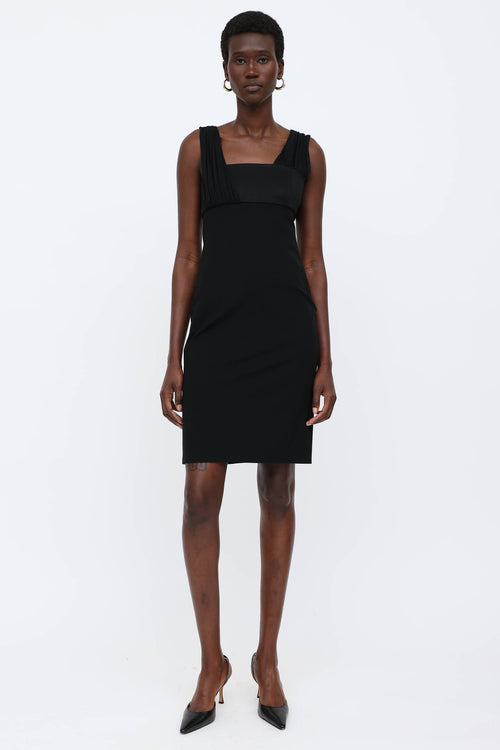 Versace Asymmetric Strap Dress