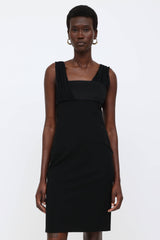 Versace Asymmetric Strap Dress