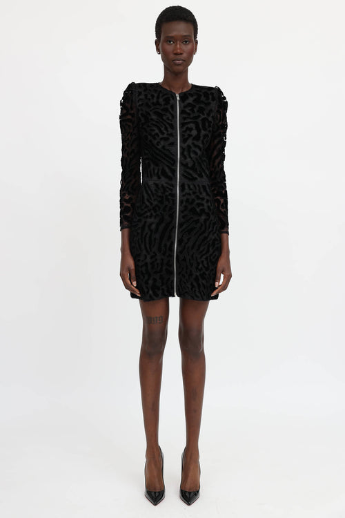 Givenchy Lace Zip Up Dress