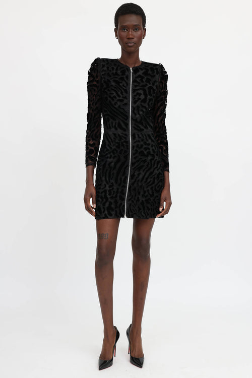 Givenchy Lace Zip Up Dress