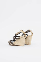 Louis Vuitton Monogram Espadrille AR Wedge