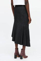 Akris Asymetrical Midi Skirt
