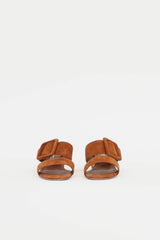 Manolo Blahnik Suede Titubanew Sandal
