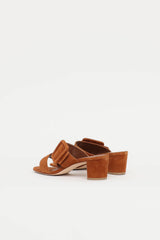 Manolo Blahnik Suede Titubanew Sandal