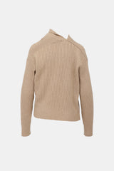 Loro Piana Cashmere Knit Mockneck Sweater