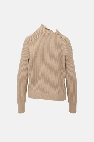 Loro Piana Cashmere Knit Mockneck Sweater