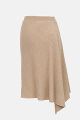 Loro Piana Cashmere Rib Knit Skirt