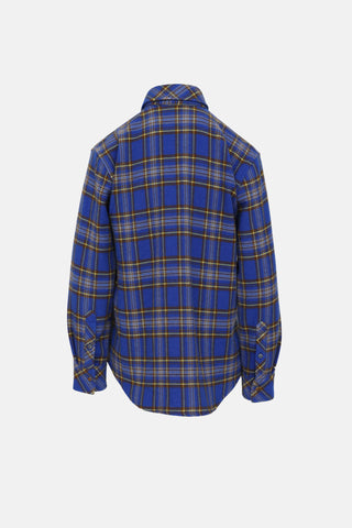Gods True Cashmere Plaid Cashmere Shirt