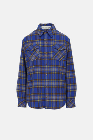 Gods True Cashmere Plaid Cashmere Shirt