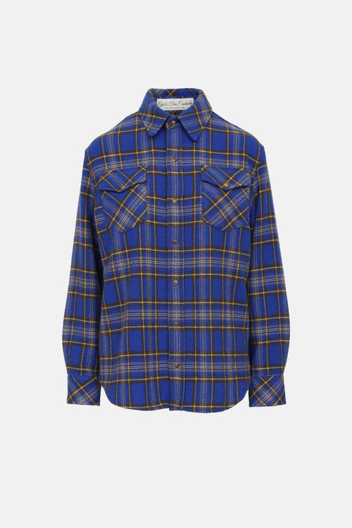 Gods True Cashmere Plaid Cashmere Shirt