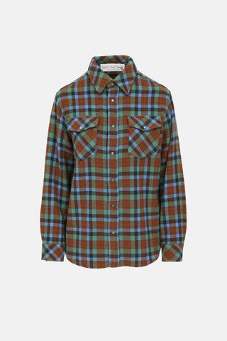 Gods True Cashmere Plaid Cashmere Shirt