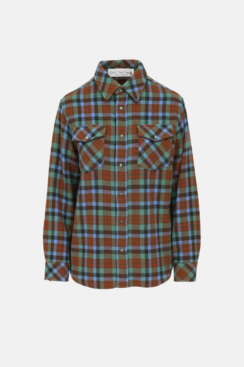 Gods True Cashmere Plaid Cashmere Shirt