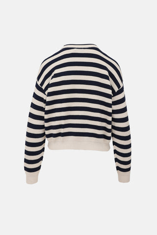Brunello Cucinelli Cotton Striped Sweater