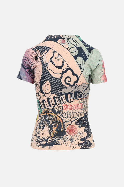  Galliano C. 2000's Graphic T-Shirt