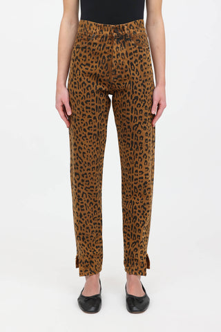 Saint Laurent 2018 Printed Jeans