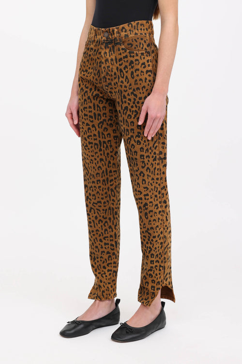 Saint Laurent 2018 Printed Jeans
