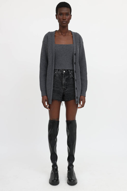 Alexander Wang Layered Cardigan