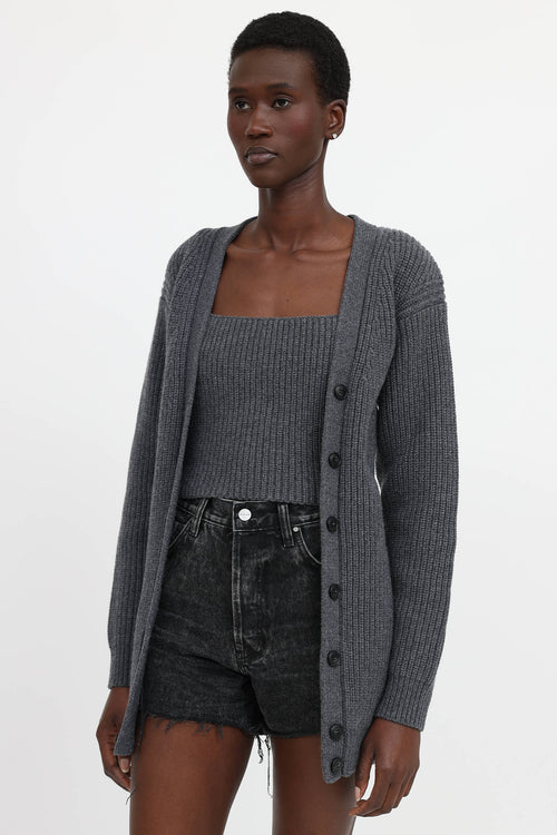 Alexander Wang Layered Cardigan