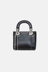Dior 2015 Mini Studded Crystal Lady Dior Bag