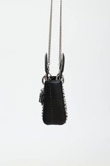 Dior 2015 Mini Studded Crystal Lady Dior Bag