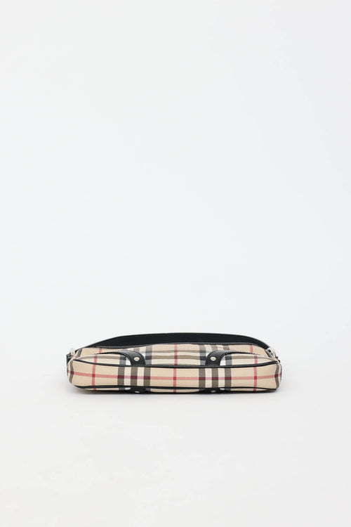 Burberry House Check Baguette Bag