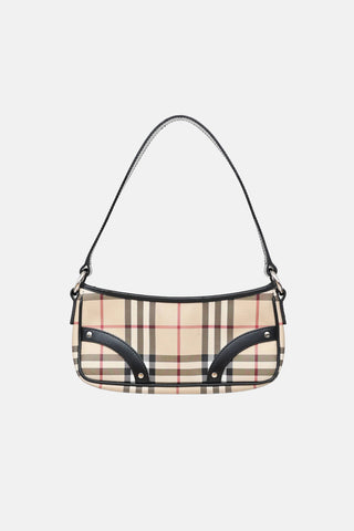 Burberry House Check Baguette Bag