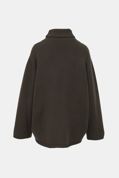 Toteme Wool Turtleneck Sweater