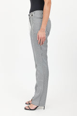 Miaou Gingham Chain Tommy  Pants