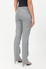 Miaou Gingham Chain Tommy  Pants