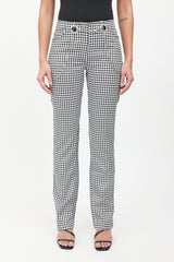 Miaou Gingham Chain Tommy  Pants