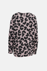 Saint Laurent Heart Pattern Cardigan