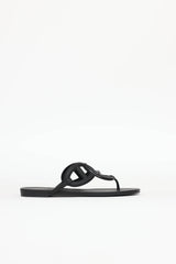 Hermès Rubber Egerie Sandal