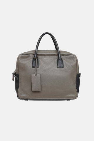 Prada Daino Leather Tote Bag