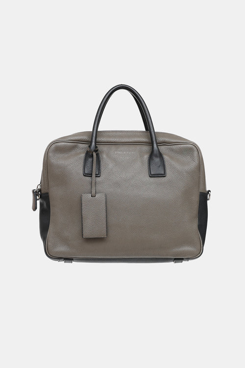 Prada Daino Leather Tote Bag