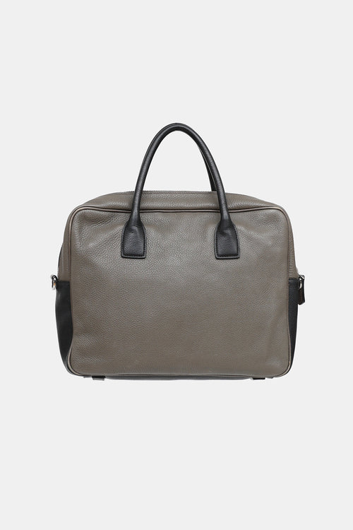 Prada Daino Leather Tote Bag